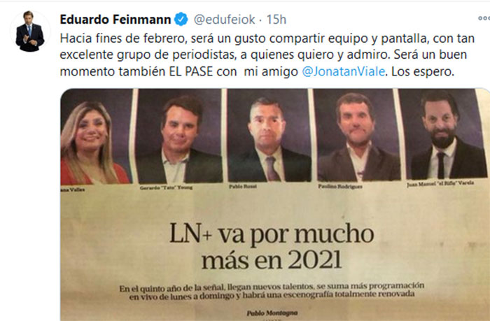 eduardo-feinmann-tuit-regreso-lnmas-completo